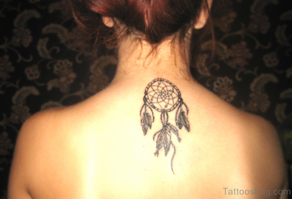 Black Dreamcatcher Tattoo