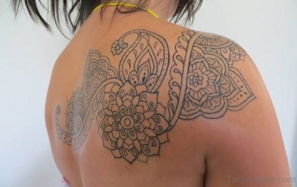 Black Ink Henna Tattoo