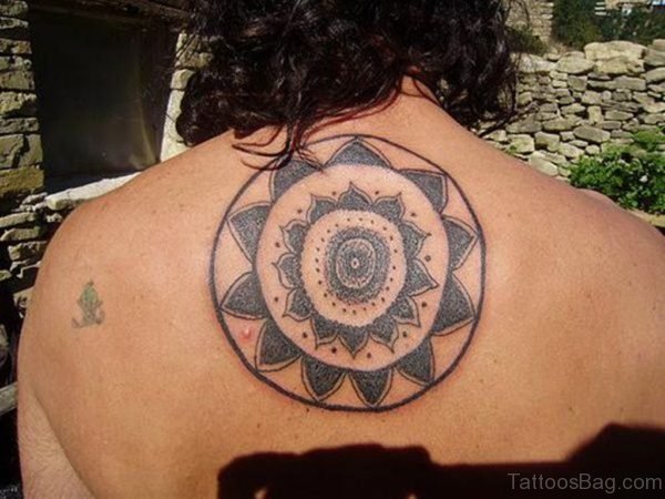 Black Mandala Tattoo Design