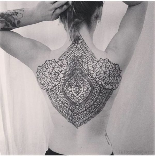 Black Mandala Tattoo