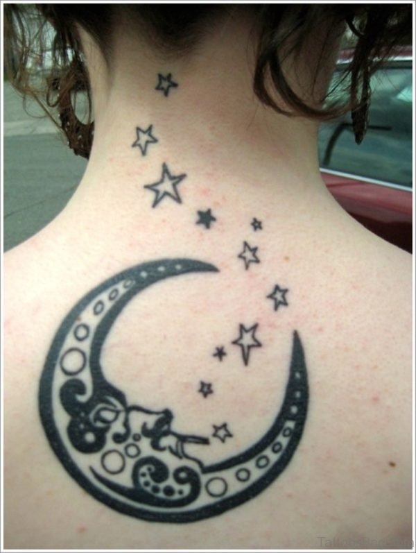Black Moon Tattoo Image