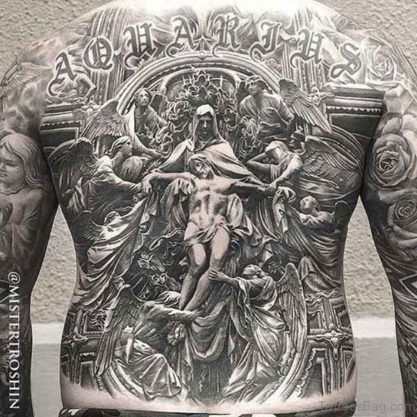 Black Religious Tattoo