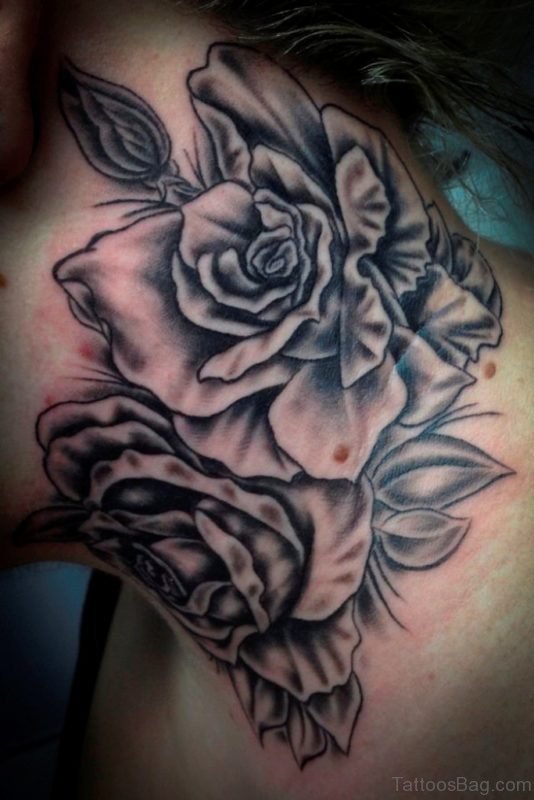 Black Roses Tattoo Design