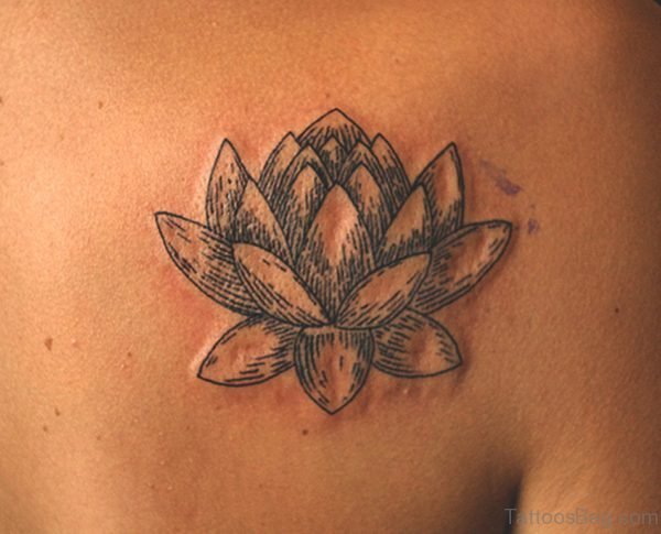 Lotus Tattoo On Shoulder