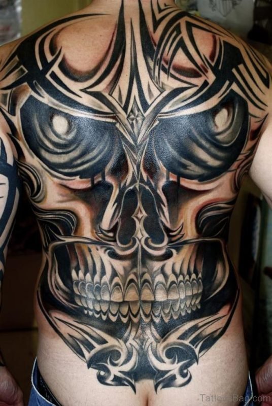 Brilliant Skull Tattoo