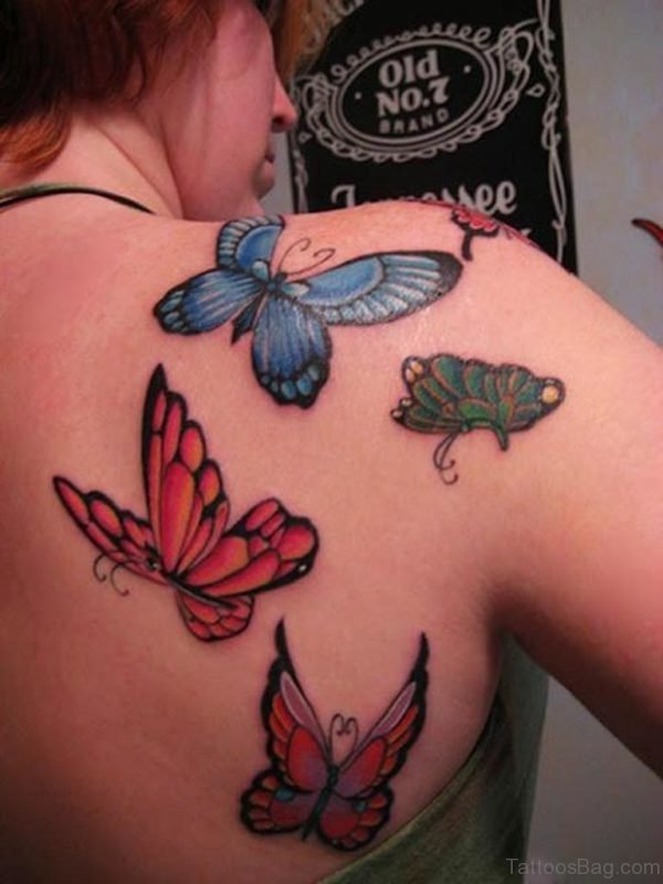 Butterfly Tattoo For Girls