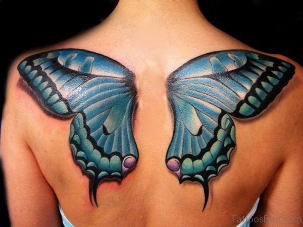 Butterfly Wings Tattoo