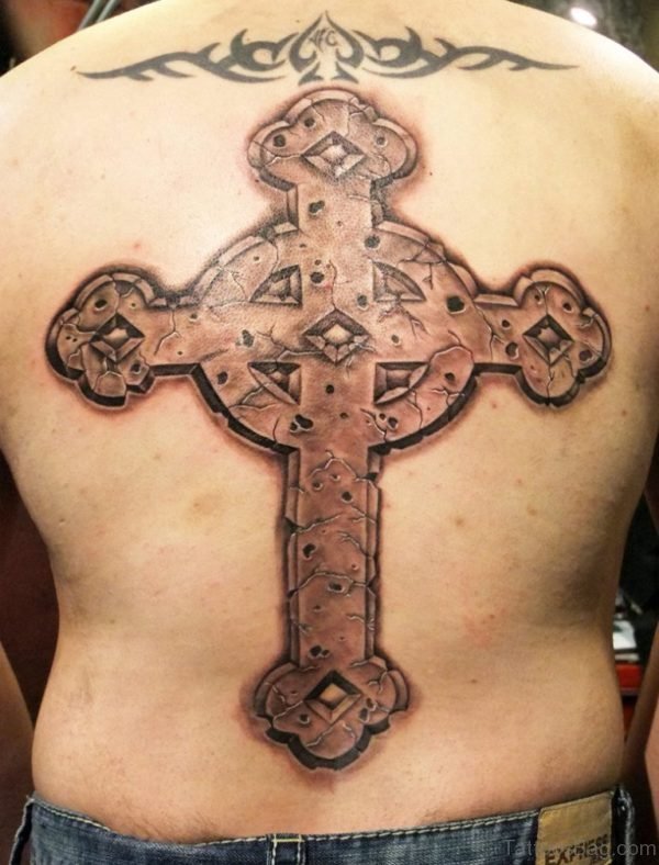 Catholic Cross Tattoo