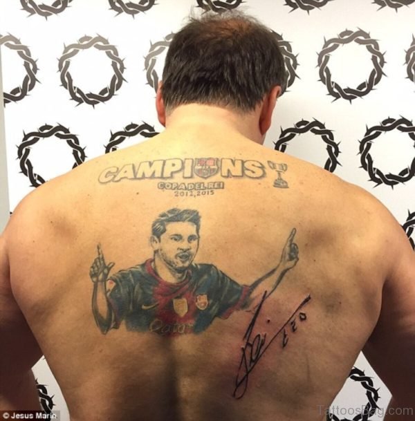 Champions Old English Tattoo