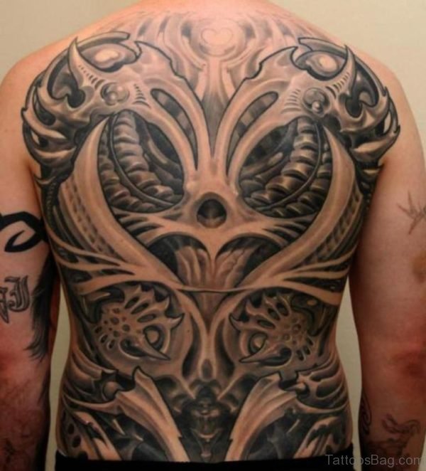 Classic Biomechanical Tattoo