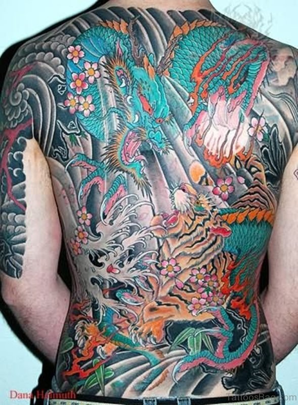 Japanese Dragon Tattoo
