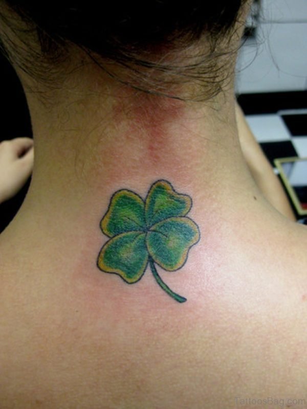 Clover Leaf Tattoo Design
