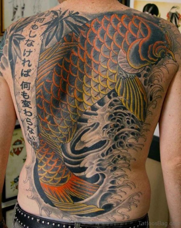 Colored Fish Tattoo