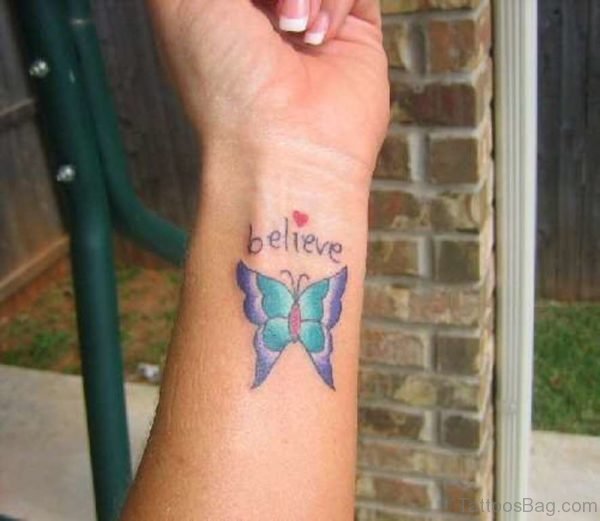 Cool Butterfly Tattoo Design