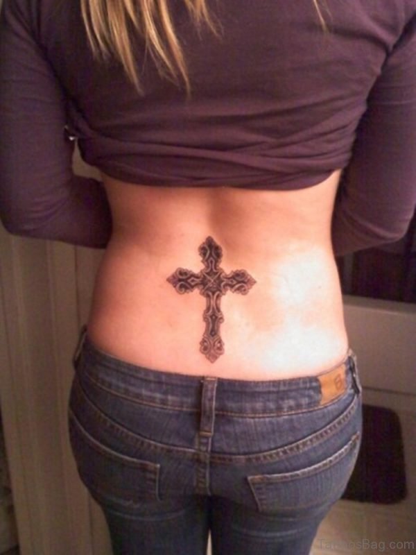 Cool Cross Tattoo Design