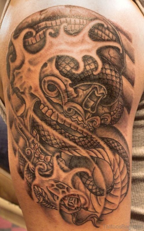 Cool Dragon Tattoo Design