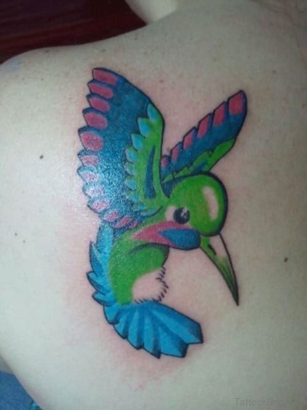 Cool Hummingbird Tattoo