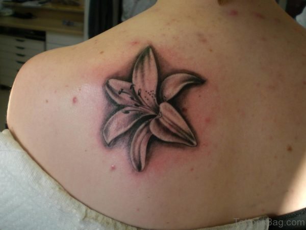 Cool Lily Tattoo