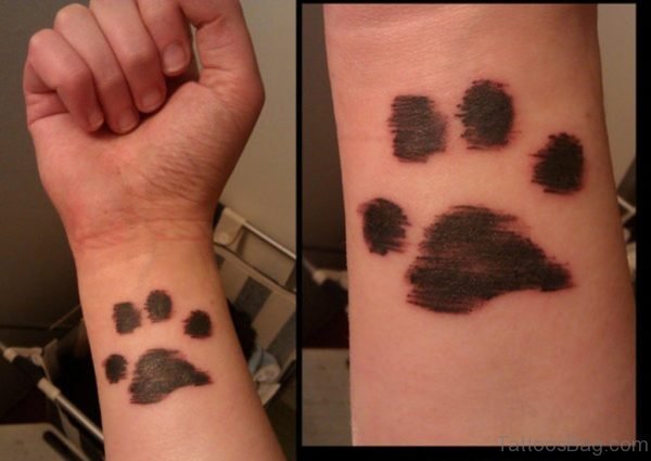 Cool Paw Tattoo