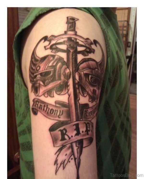 Cool Rip Tattoo For Guy
