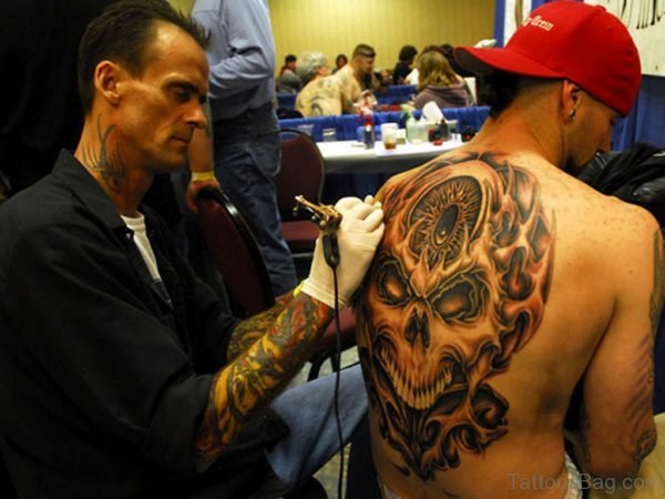 Cool Skull Tattoo