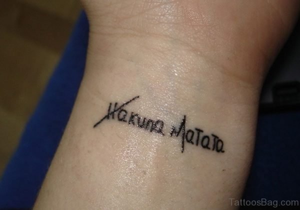 Cool Wrist Tattoo
