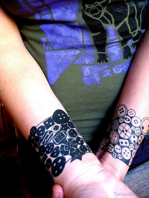 Couple Wrist Tattoo