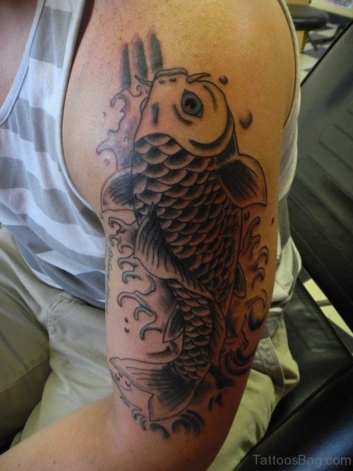 Coy Fish Tattoo