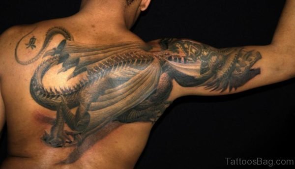 Creeping Dragon Tattoo