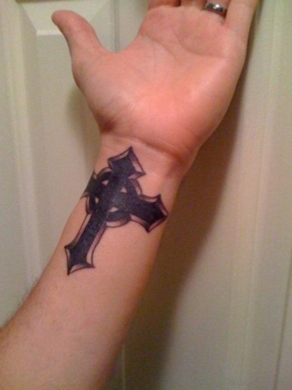 Cristian Cross Tattoo