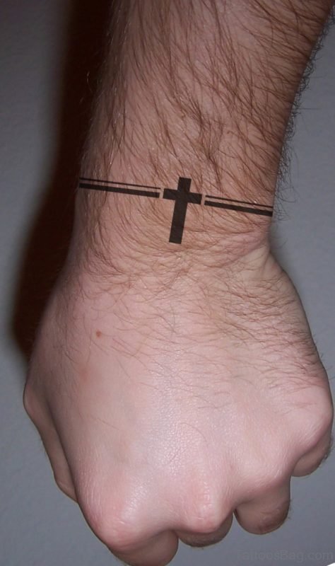 Cristian Religious Symbol Tattoo