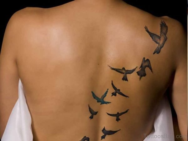 Cute Bird Tattoo