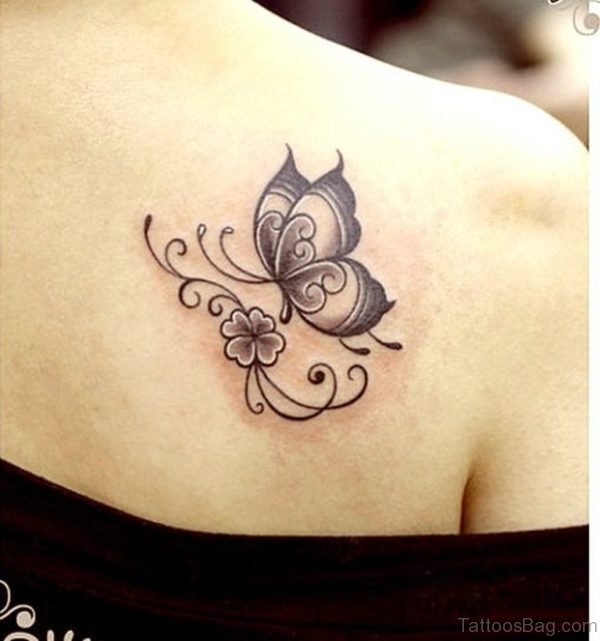 Cute Butterfly Tattoo