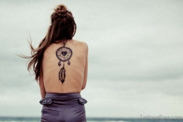 Cute Dreamcatcher Tattoo