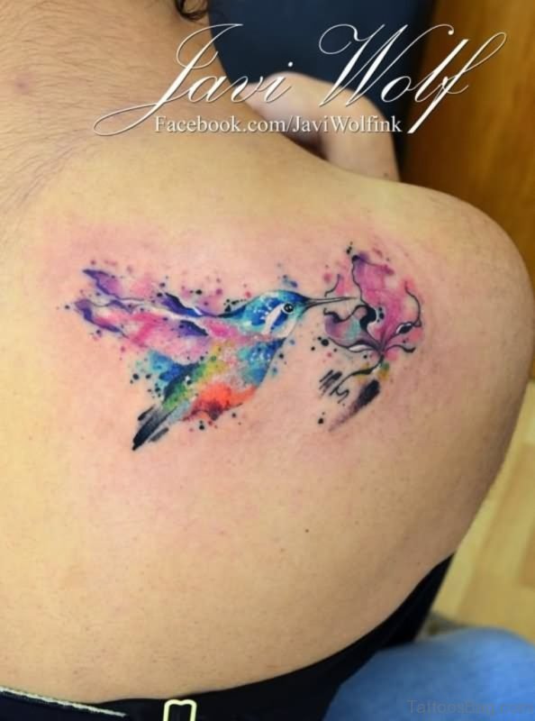 Cute Hummingbird Tattoo