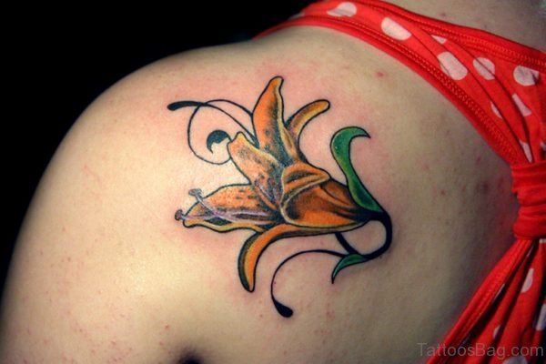 Cute Lily Tattoo