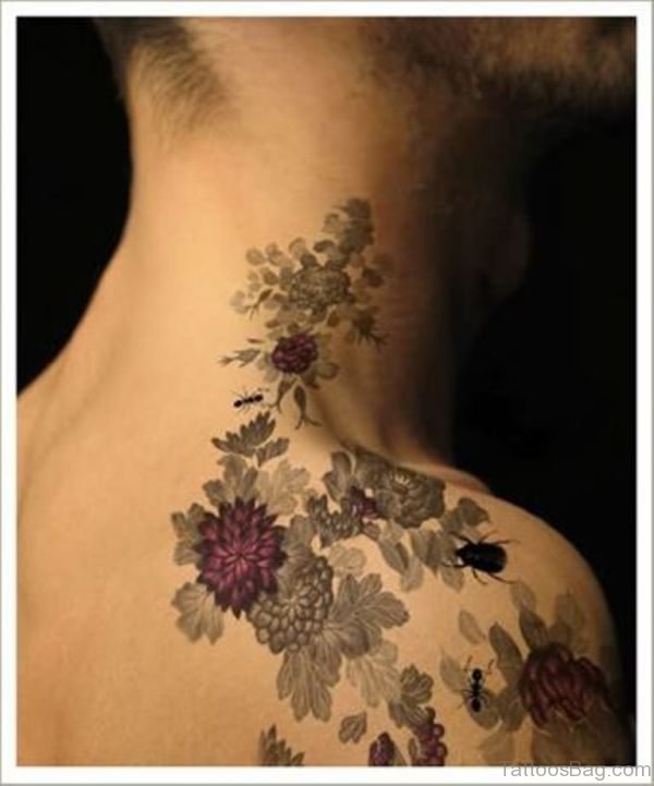 Cute Shoulder Tattoo For Women