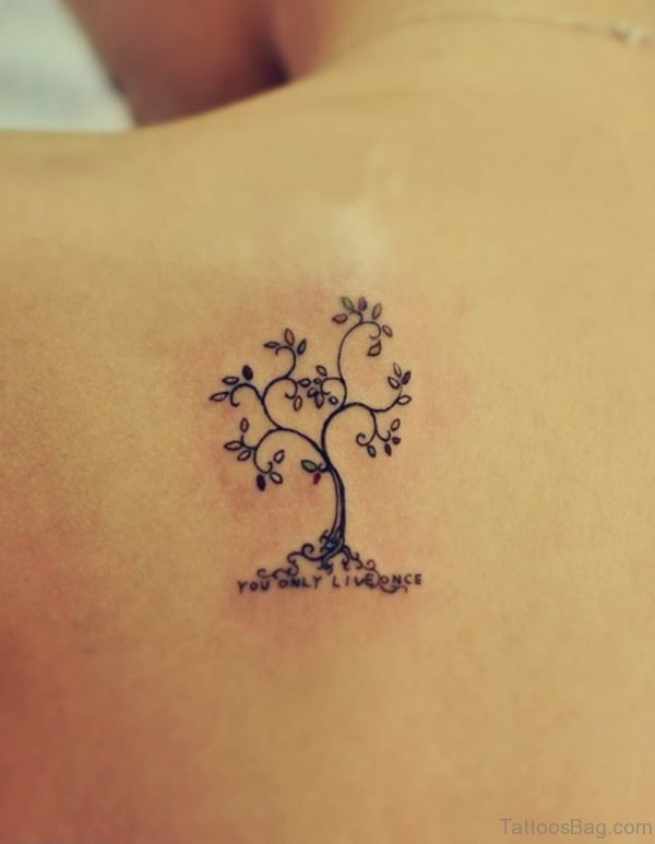 Cute Tree Tattoo