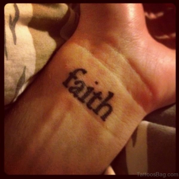 Faith Tattoo Design