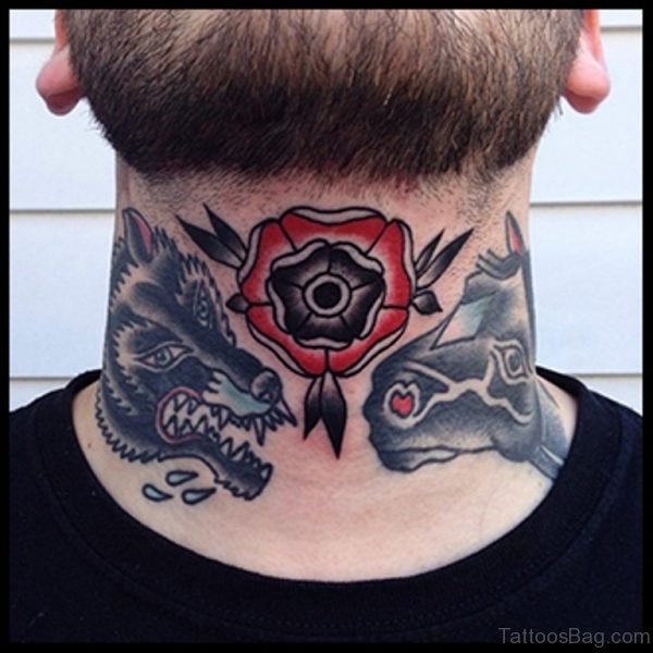 Designer Flower Tattoo For Men