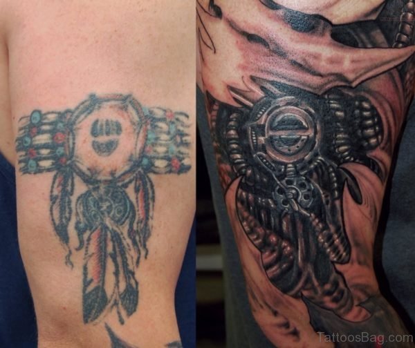  Bio Mechanical Tattoo