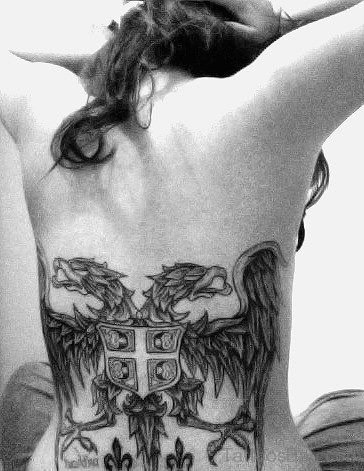Stylish Eagle Tattoo