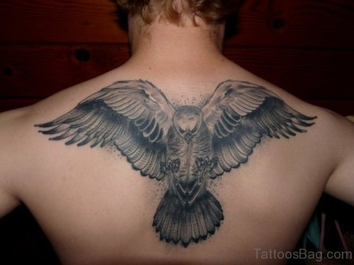 Eagle Tattoo On Back