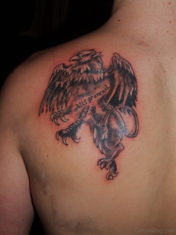 Eagle Tattoo On Back