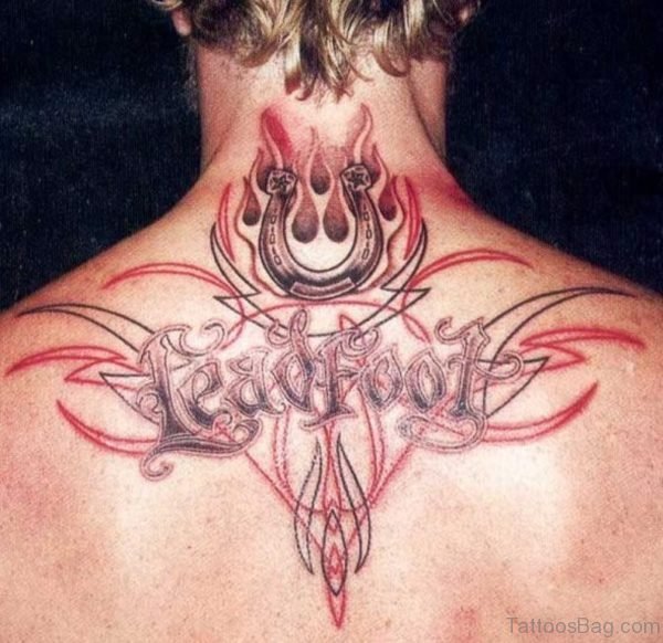 Elegant Back Tattoo