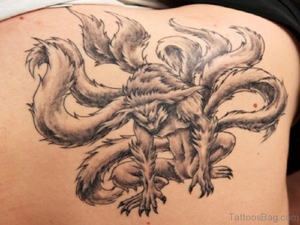 Elegant Back Tattoo
