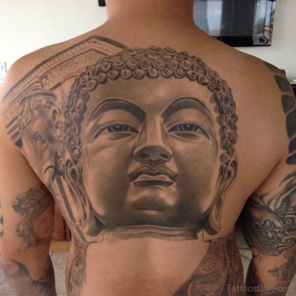 Elegant Buddha Tattoo