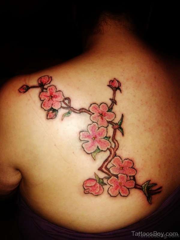 Cherry Blossom Flower Tattoo
