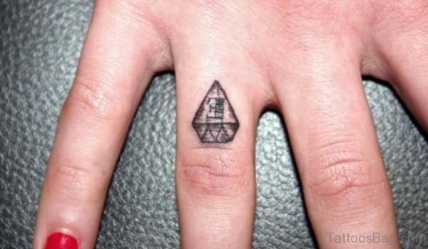 Elegant Diamond Tattoo