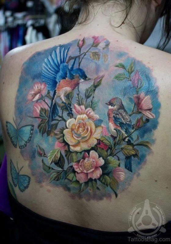 Elegant Hummingbird Tattoo